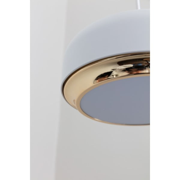 Valge LED rippvalgusti metallist varju ø 40 cm Hazel medium - UMAGE-image-3