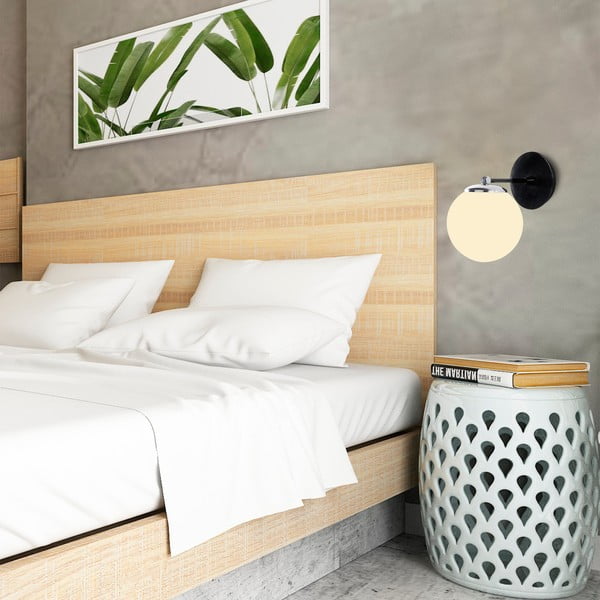 Must-valge seinalamp My Legend - Opviq lights-image-4