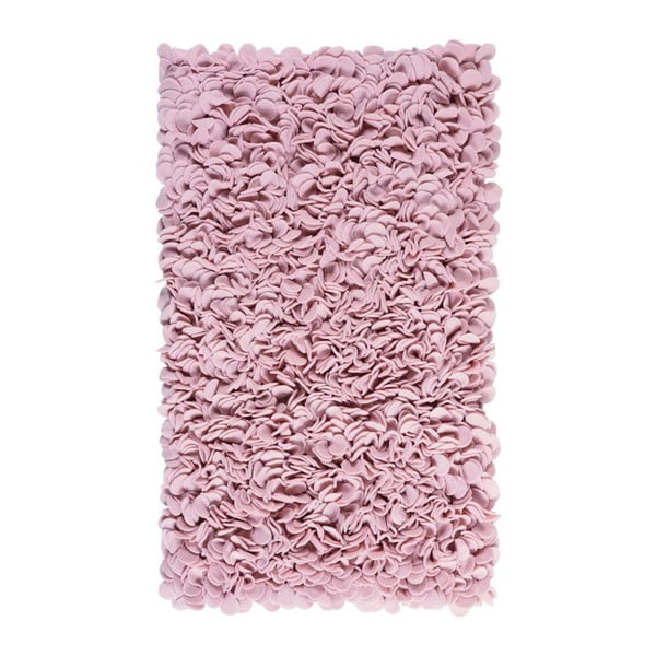 Růžová koupelnová předložka Aquanova Sepp, 60 x 100 cm