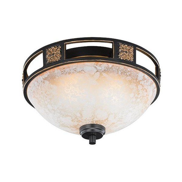 Must laevalgusti klaasist varjuga ø 33 cm Quinta - Trio