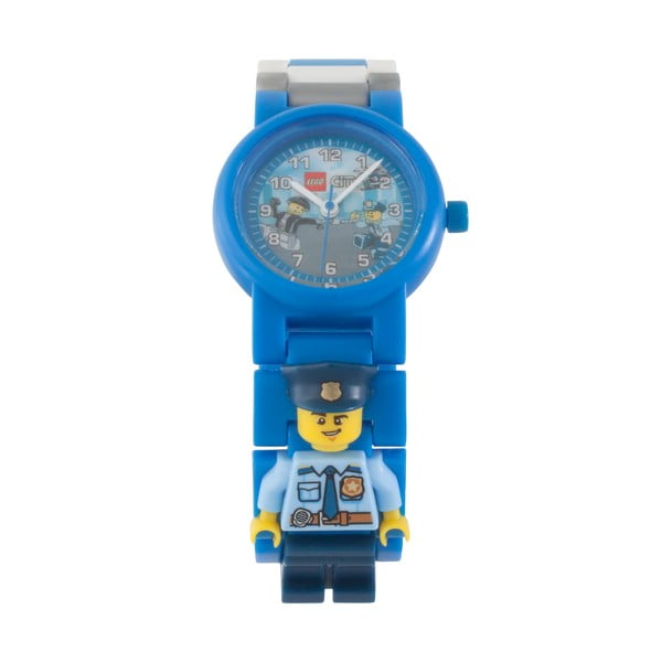 Laste kell koos linna politseiametniku figuuriga - LEGO®