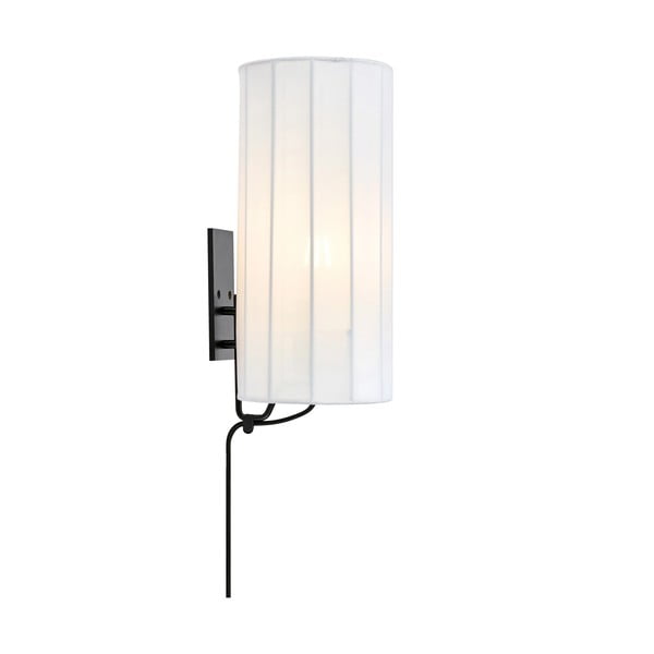 Must-valge seinavalgusti pistikupesale Hikari - Markslöjd