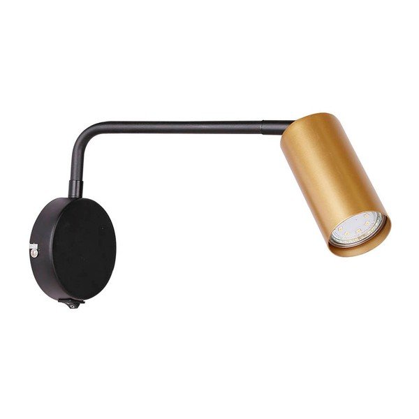 Must-kuldne metallist seinalamp Tina - Candellux Lighting-image-2