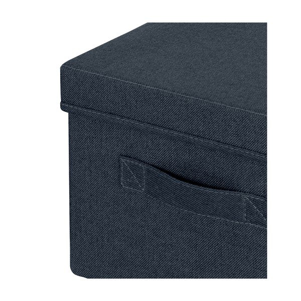 Tumehallid riidest hoiukastid koos kaanega 2tk komplektis 28.5x38x20 cm - Leitz-image-2