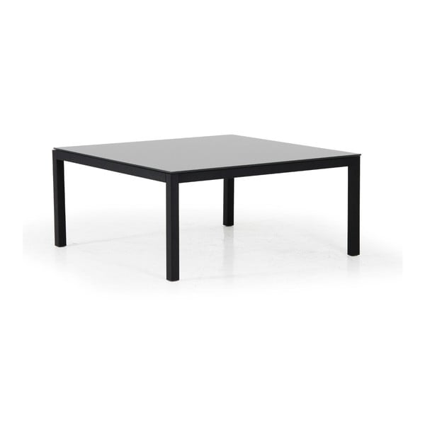 Černý zahradní stolek Brafab Belfort, 100 x 100 cm