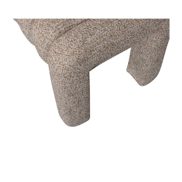 Helepruun polsterdatud buklee-kangast pink Frex - WOOOD-image-4