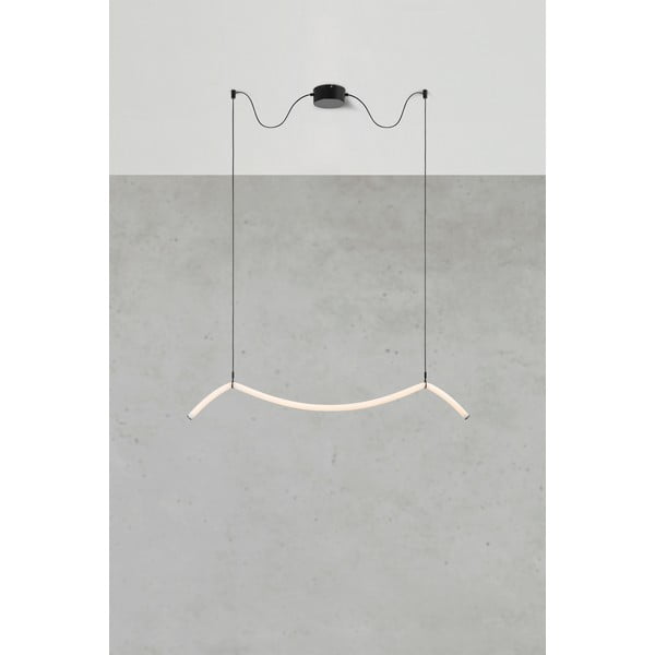 Must-valge LED-rippvalgusti Melt - Markslöjd-image-2