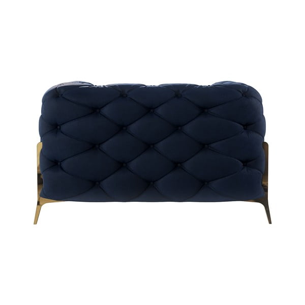 Tumesinine sametist tugitool Chelsea Bis – Ropez-image-3