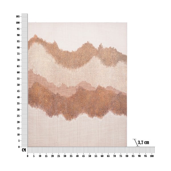 Käsitsi maalitud pilt 80x100 cm Browny - Mauro Ferretti-image-4