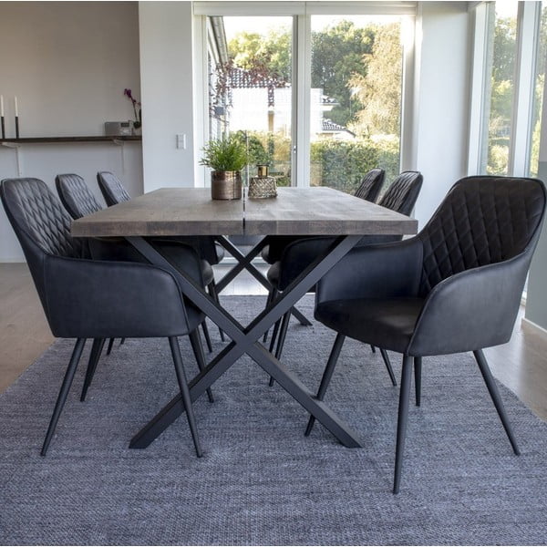 2 tumehallist söögitooli Harbo - House Nordic-image-1