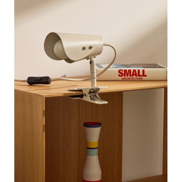 Helehall metallist laualamp klambriga (kõrgus 16 cm) Jula - Kave Home-image-1