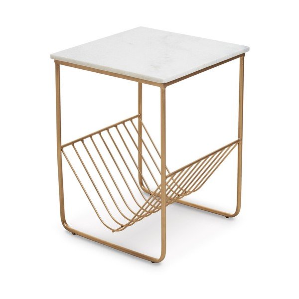 Marmorist pealispinnaga abilaud 40x40 cm Mandoli - Premier Housewares