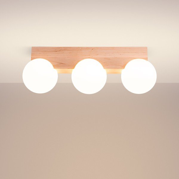 Valge laevalgusti klaasist varjuga ø 12 cm Solum - Sollux-image-2