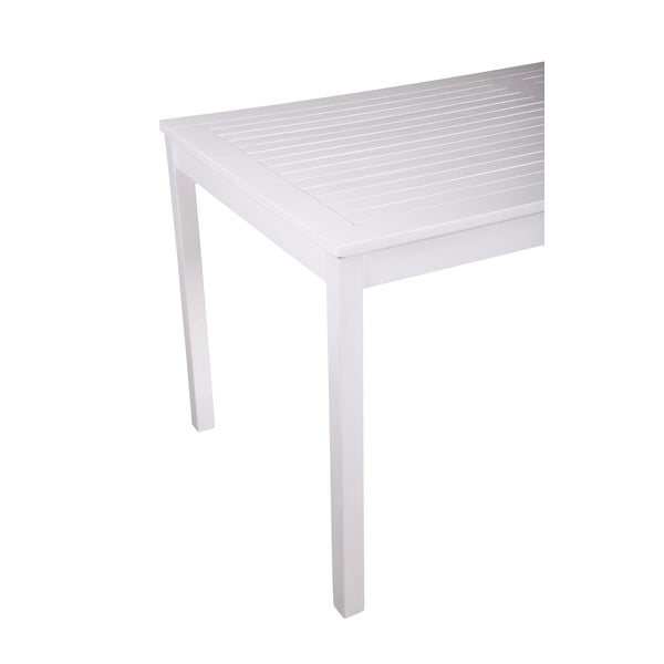 Valge eukalüptipuidust söögilaud 80x165 cm Malmö - Garden Pleasure-image-1