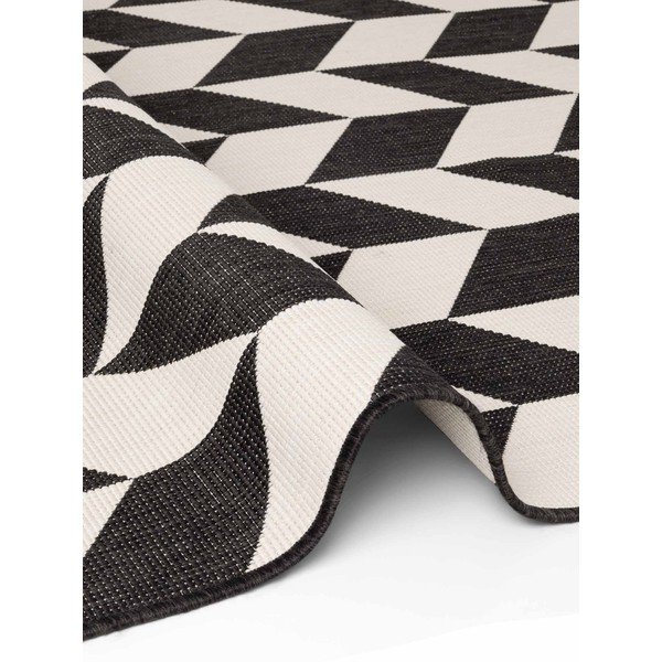 Must/kreemikas sise- ja õuevaip 160x230 cm Haringey Terrick - Ted Baker-image-4
