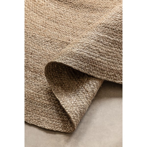 Kahepoolne ümmargune džuudist vaip ø 140 cm Braided - Hanse Home-image-2