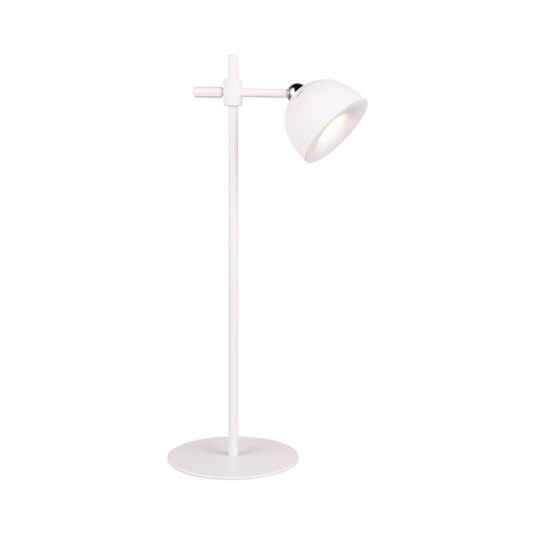 Dimmerdatav valge LED laualamp klambriga (kõrgus 41 cm) Maxima - Trio
