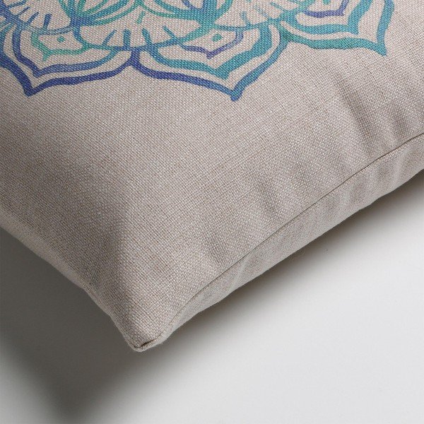 Modro-šedý polštář La Forma Shade, 45 x 45 cm-image-1