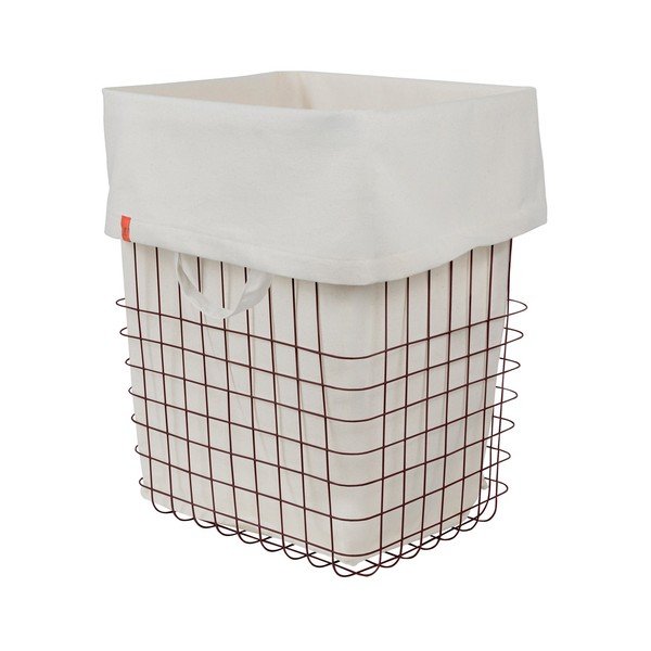 Burgundiapunane metallist pesukorv 64 l Store-It - Mette Ditmer Denmark