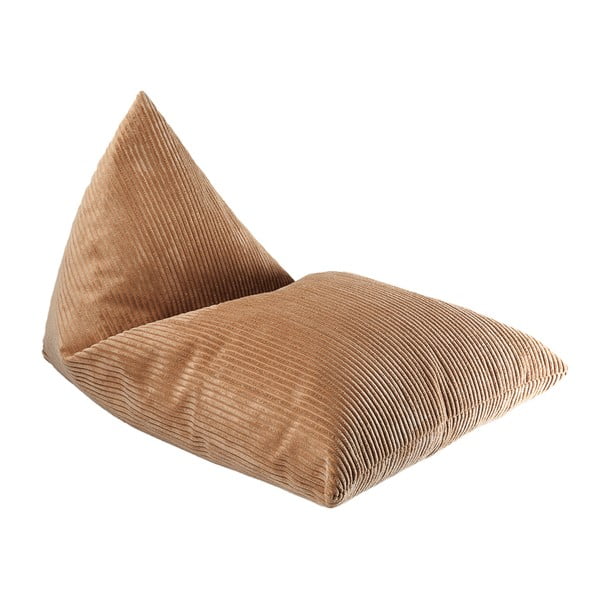 Pruun velvetist laste kott-tool Big Lounger - Wigiwama