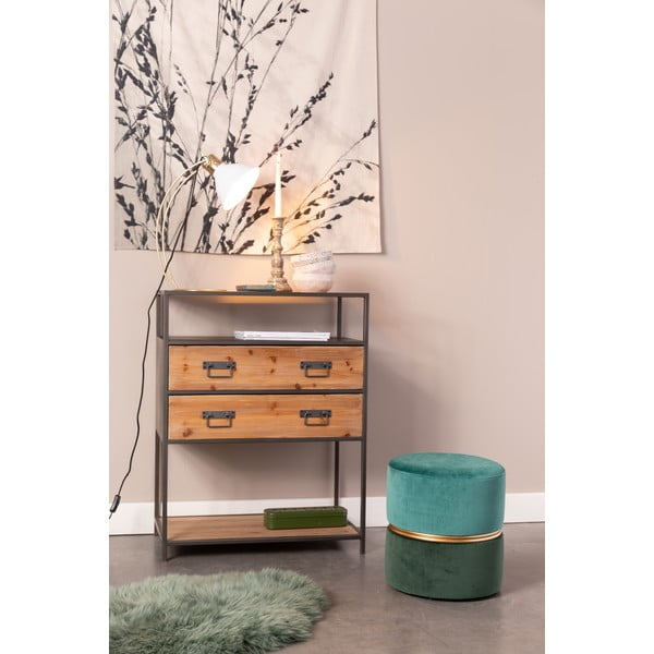 Roheline-türkiissinine sametist tool Bubbly - White Label-image-1