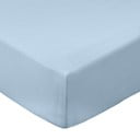 Sinine perkal-puuvillane voodilina 90x190 cm Cotton Percale - Bianca