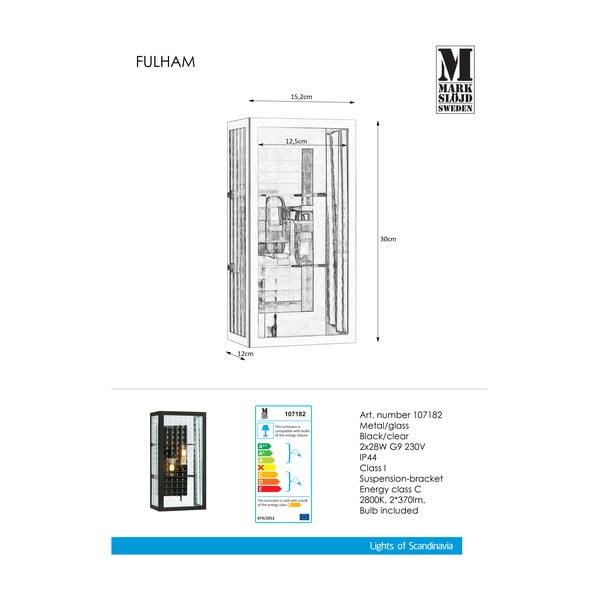 Must seinalamp Fulham - Markslöjd-image-2