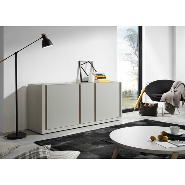 Valge kohvilaud, Ø 90 cm Solid - Kave Home-image-4