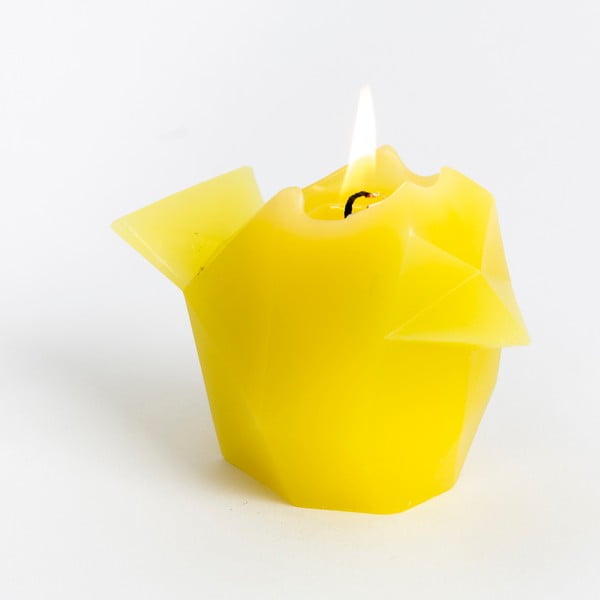 Žlutá svíčka Pyropet Bíbí-image-4