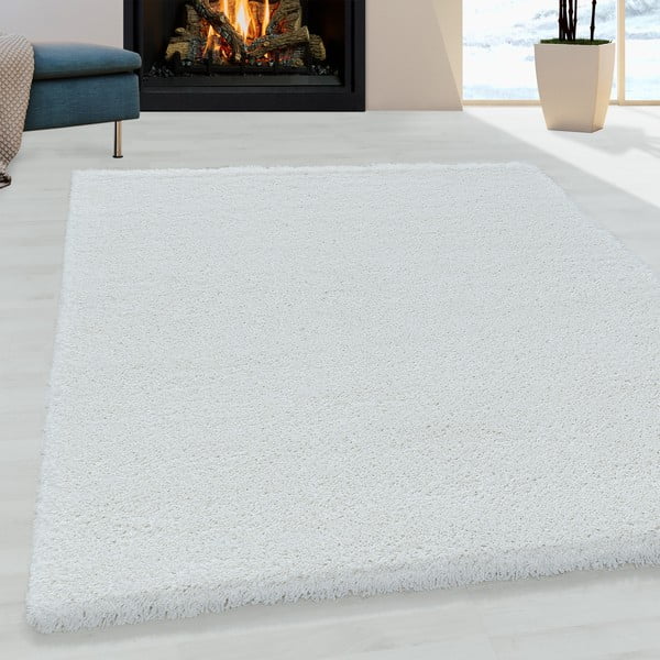 Valge vaip 200x290 cm Fluffy - Ayyildiz Carpets-image-1