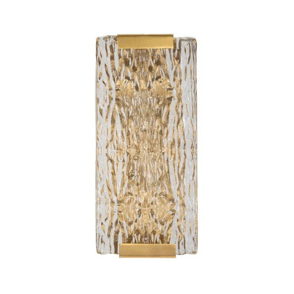 Kuldne klaasist seinalamp Oblin - Mauro Ferretti