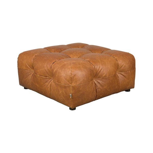 Konjakipruun nahast jalatugi Hackman - Dutchbone-image-2