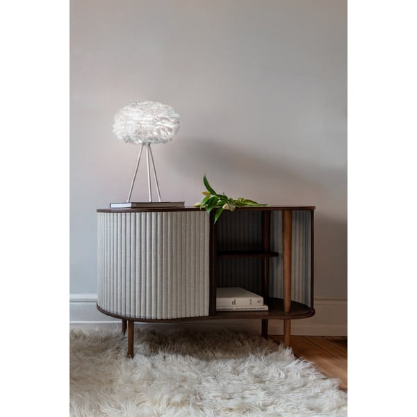 Pruunikas-beež madal tamme dekooriga lükandustega kapp 100x67 cm Audacious - UMAGE-image-1