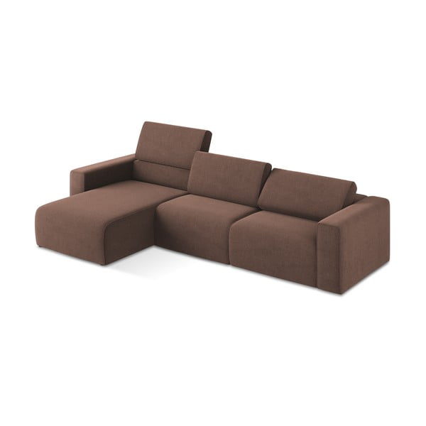 Roosa modulaarne nurgadiivan (vasakpoolne nurk) Kalea - Makamii-image-1