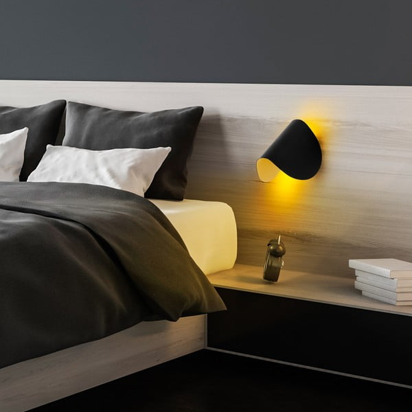 Must LED seinavalgusti Heybe - Opviq lights-image-3