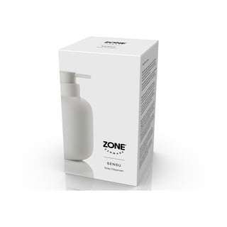 Valge kivikeraamikast seebidosaator 300 ml Sensu - Zone