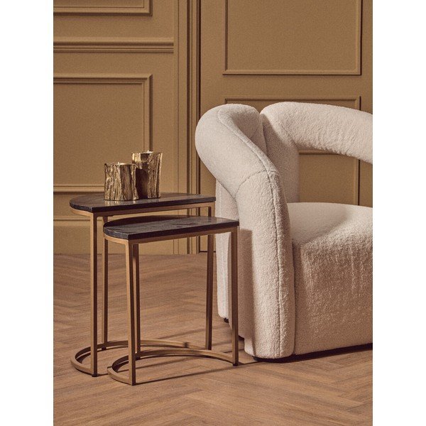 Abilauad 2 tk komplektis marmorist pealispinnaga 28x45 cm Varana - Premier Housewares-image-1