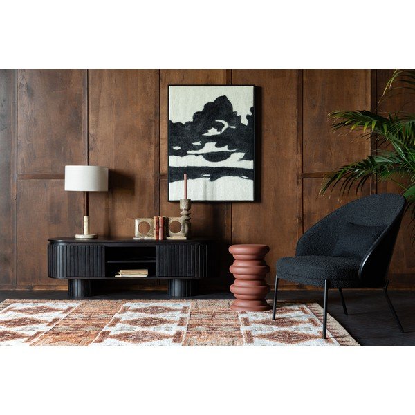 Must bukleekangast tugitool Rodin - Dutchbone-image-1