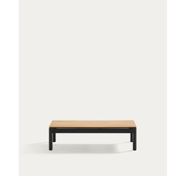 Tiikpuust aiakohvilaud 57x91 cm Sorells - Kave Home-image-2