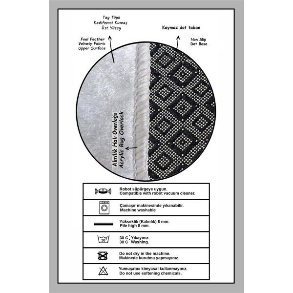 Hallid vannitoamatid, 2 tk komplekt, 60x100 cm Pendor - Foutastic-image-2
