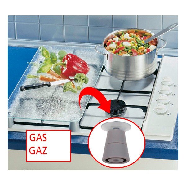 Klaasist pliidikatte komplekt 2 tk, 56 x 50 cm Universal 3-in-1- Wenko-image-2