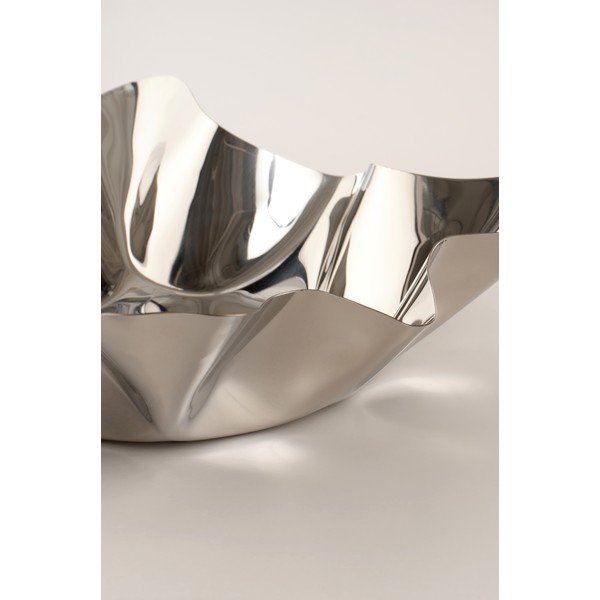 Hõbedase värvi metallist kauss Dolce - Jotex-image-2