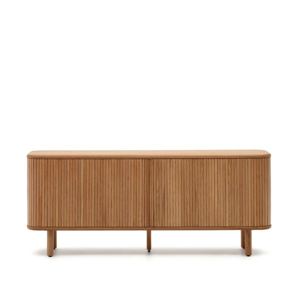 Saarepuidu spoonist lükandustega kummut 180x75,5x40 cm Mailen - Kave Home