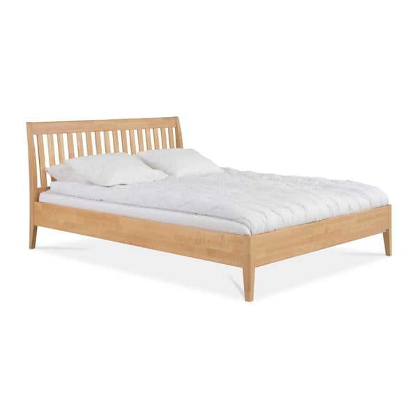 Ručně vyráběná postel z masivního březového dřeva Kiteen Matinea, 160 x 200 cm