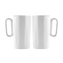 Valged kivikeraamikast tassid 2tk komplektis 330 ml Fuori - Vialli Design