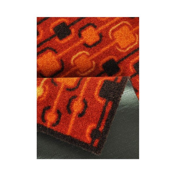 Červený koberec Hanse Home Design Funky Red Terra, 120 x 200 cm-image-2