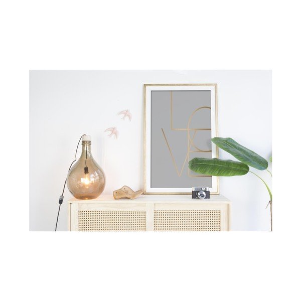 Pilt raamis Love, 60 x 40 cm - Velvet Atelier-image-1