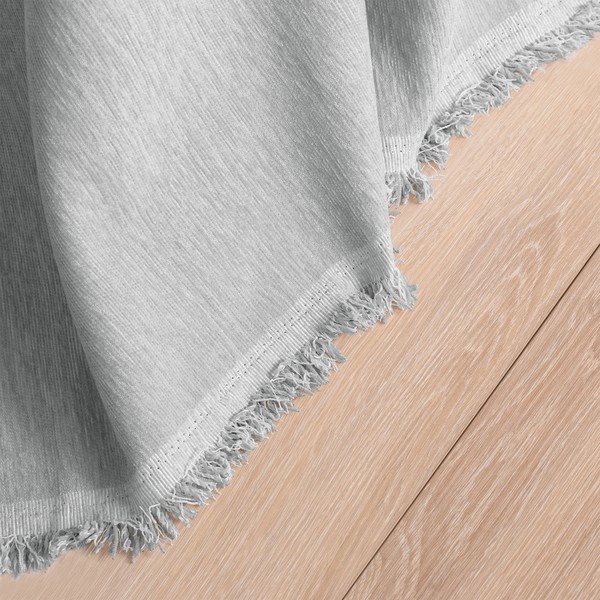 Helehall šenillist voodikate 220x240 cm Talo - Filumi-image-3