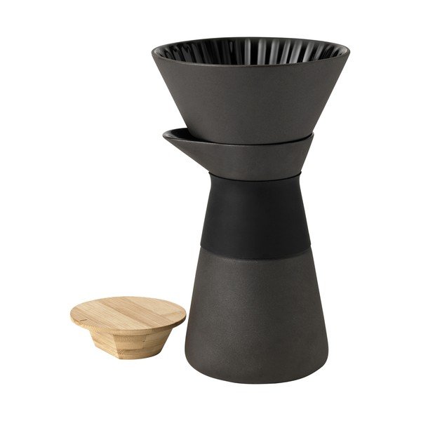 Must kivist tilkkohvi komplekt, 600 ml Theo – Stelton