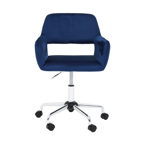 Sinine polsterdatud kontoritool Brent - Premier Housewares-image-2
